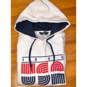 The North Face Women's USA Hoodie White Medium